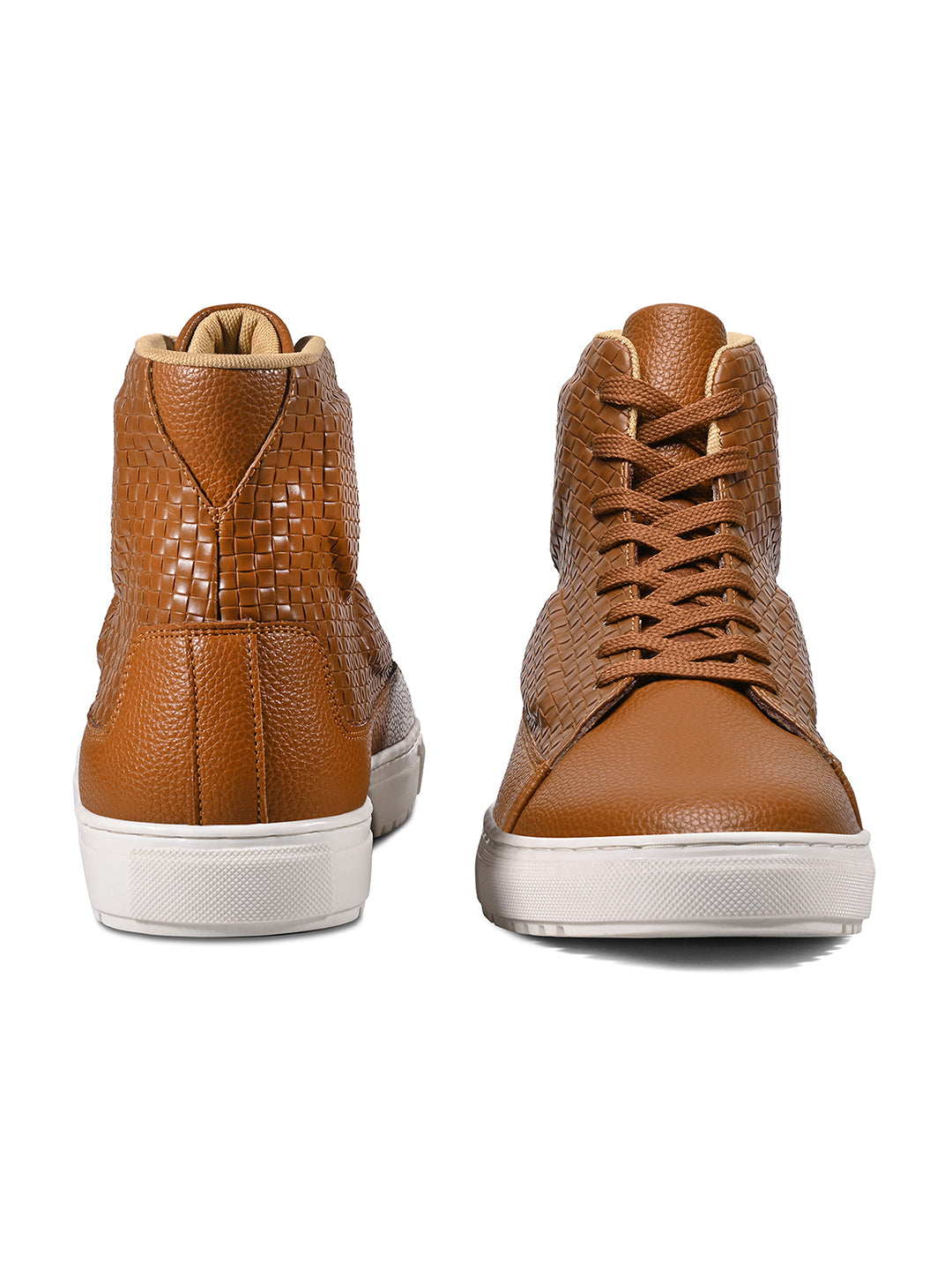 Russet Tan Comfortable Lace-Up Sneaker