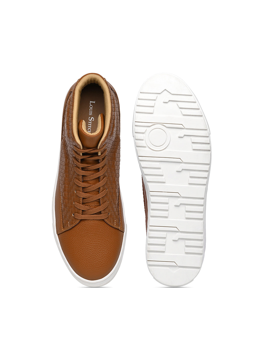Russet Tan Comfortable Lace-Up Sneaker