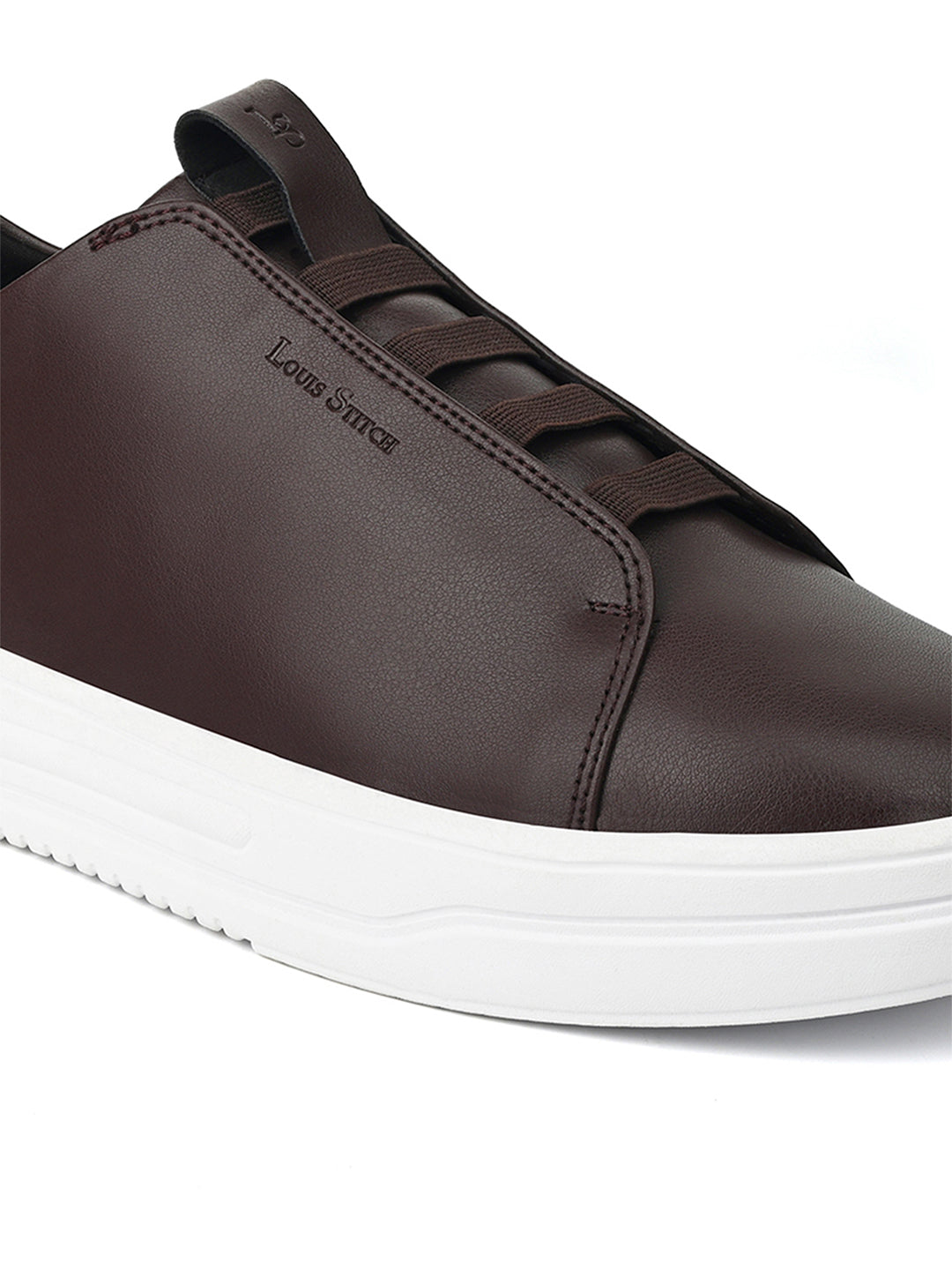 Brown Casual Slip-On Sneakers for Men