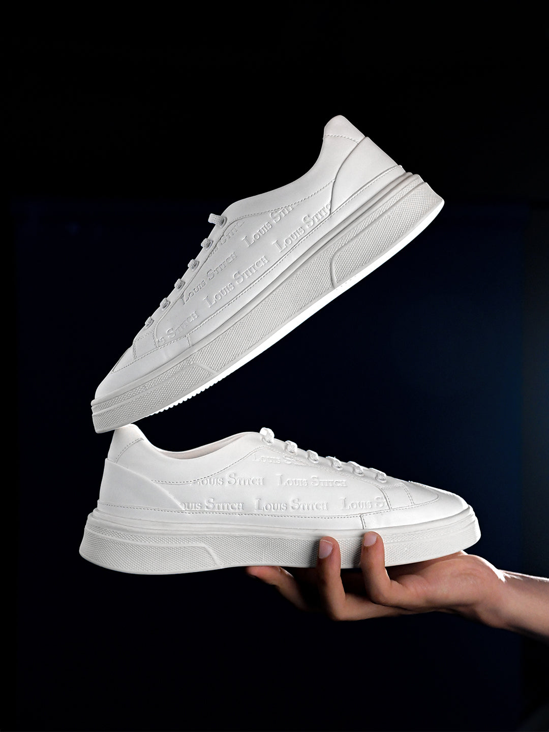 Canadian White Casual Lightweight Lace-Up Sneakers