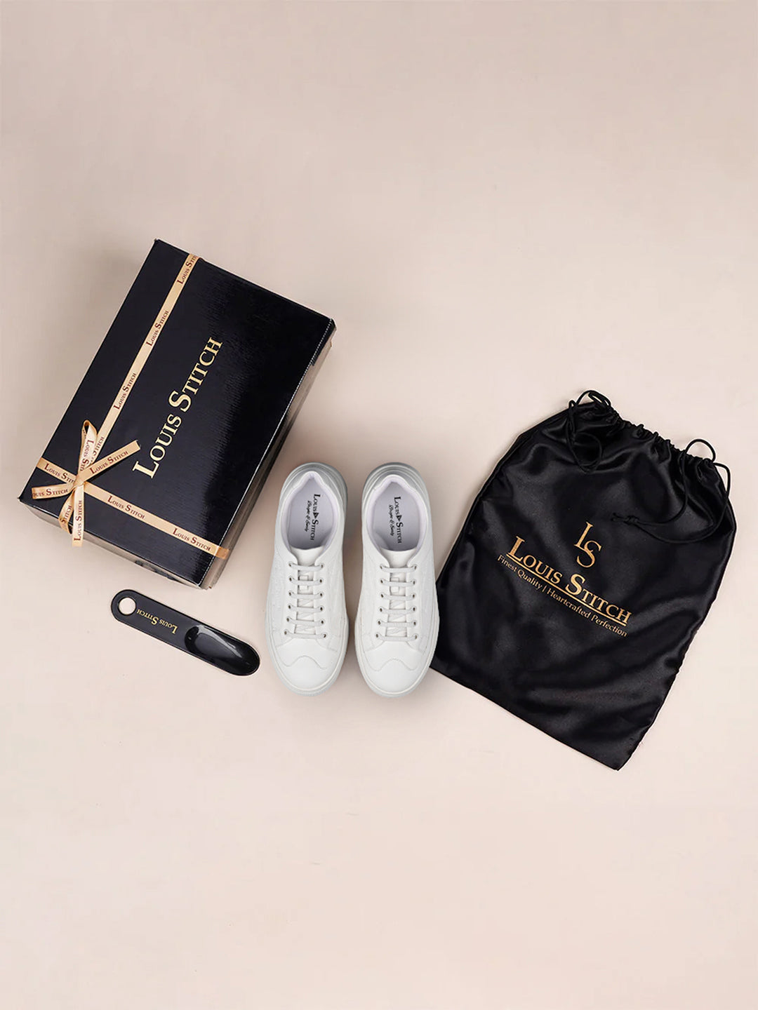 Canadian White Casual Lightweight Lace-Up Sneakers