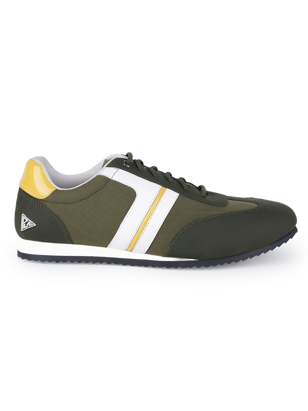 Mexican Green Fashion Color Blocked Lace-Up Sneaker