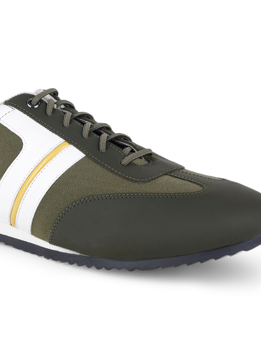 Mexican Green Fashion Color Blocked Lace-Up Sneaker