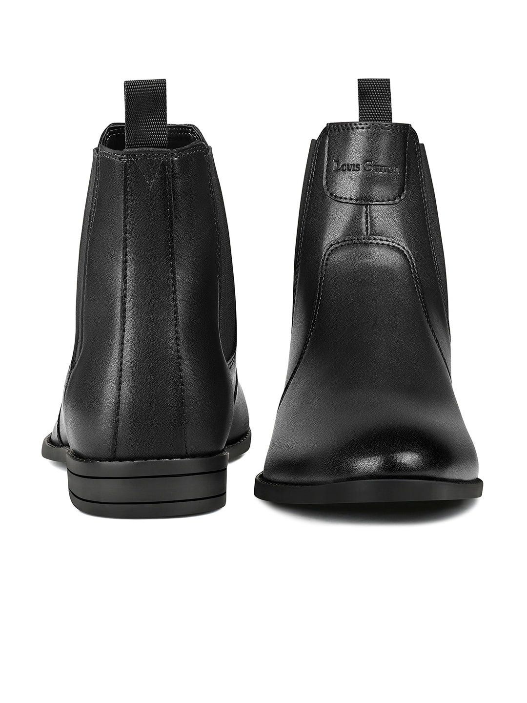 Obsidian Black Dual Tone Handcrafted Chelsea Boots