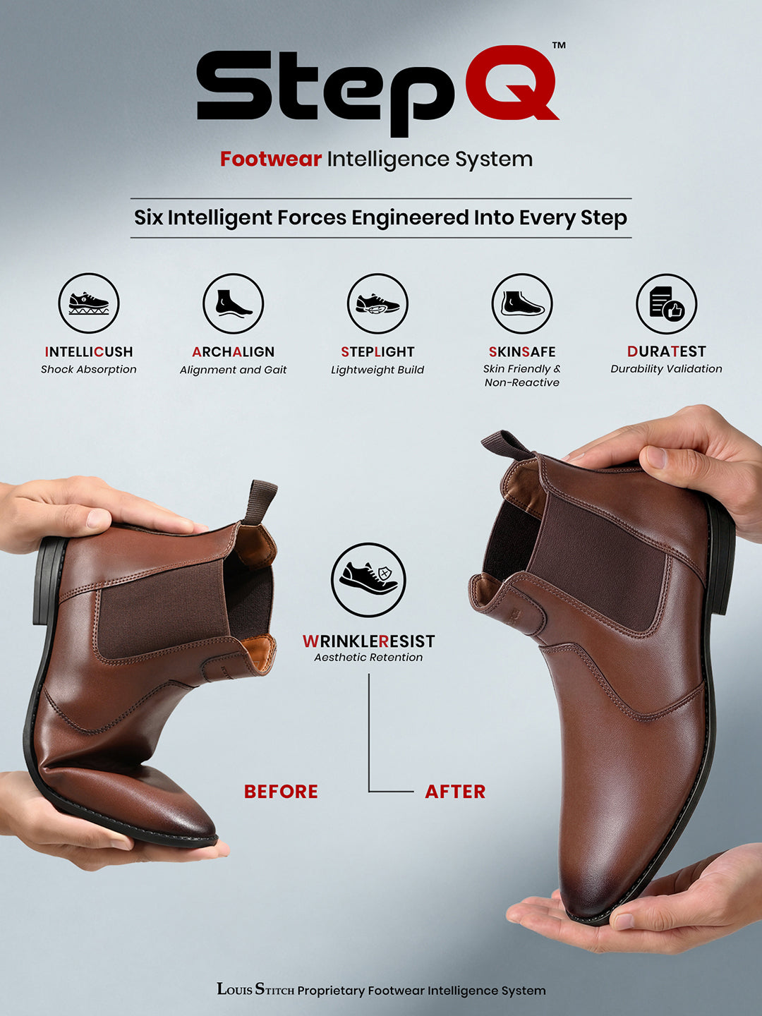 Russet Tan Dual Tone Handcrafted Chelsea Boots