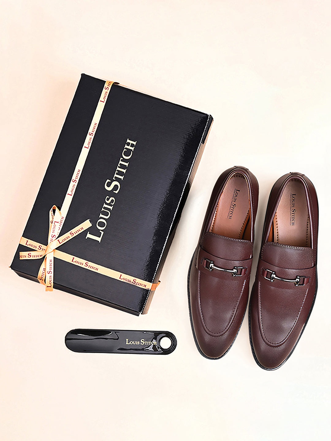 Rosewood Shoes Slipon Style Comfortable Moccasins with Buckle