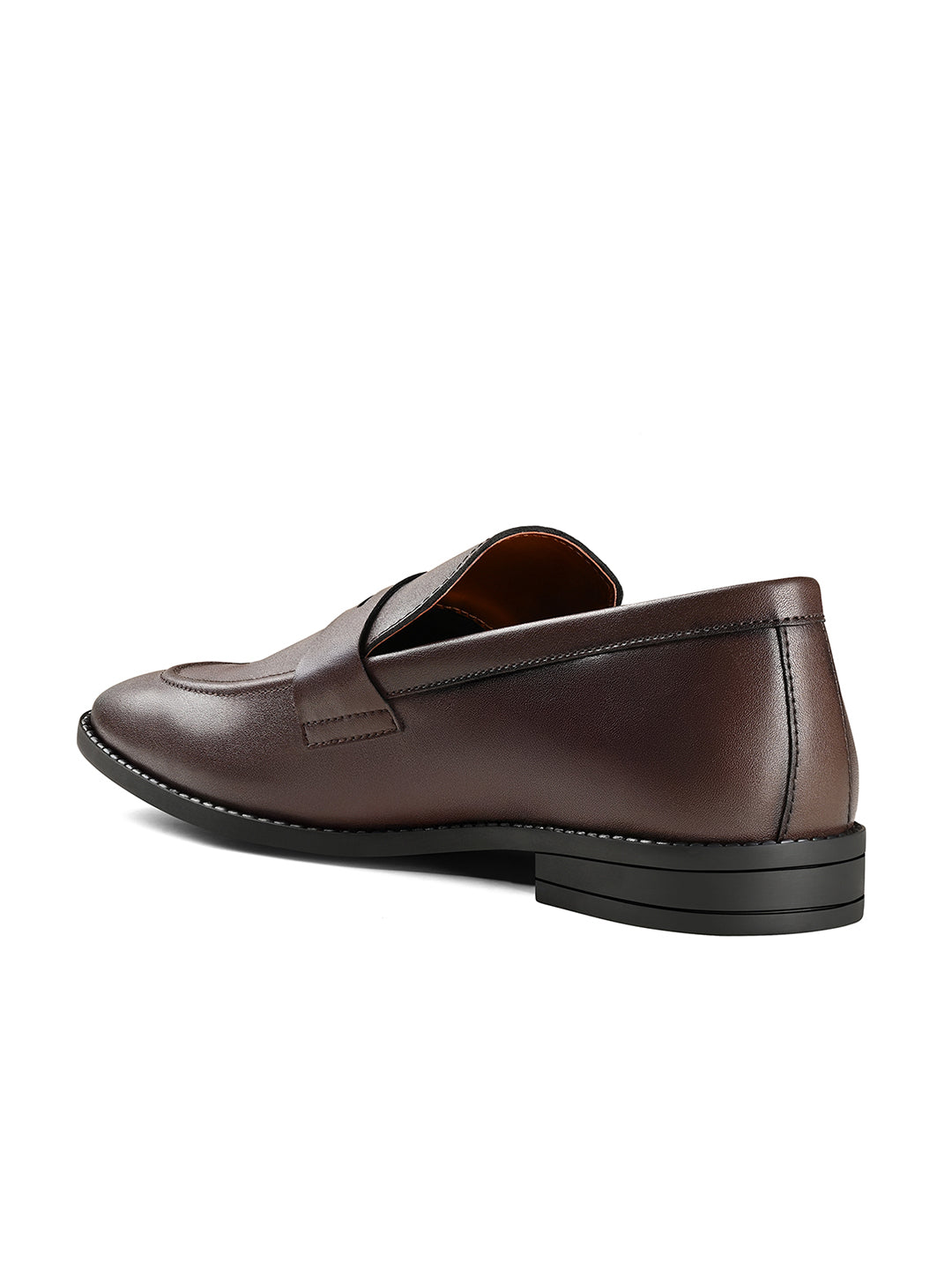 Brunette Brown Slipon Style Comfortable Moccasin