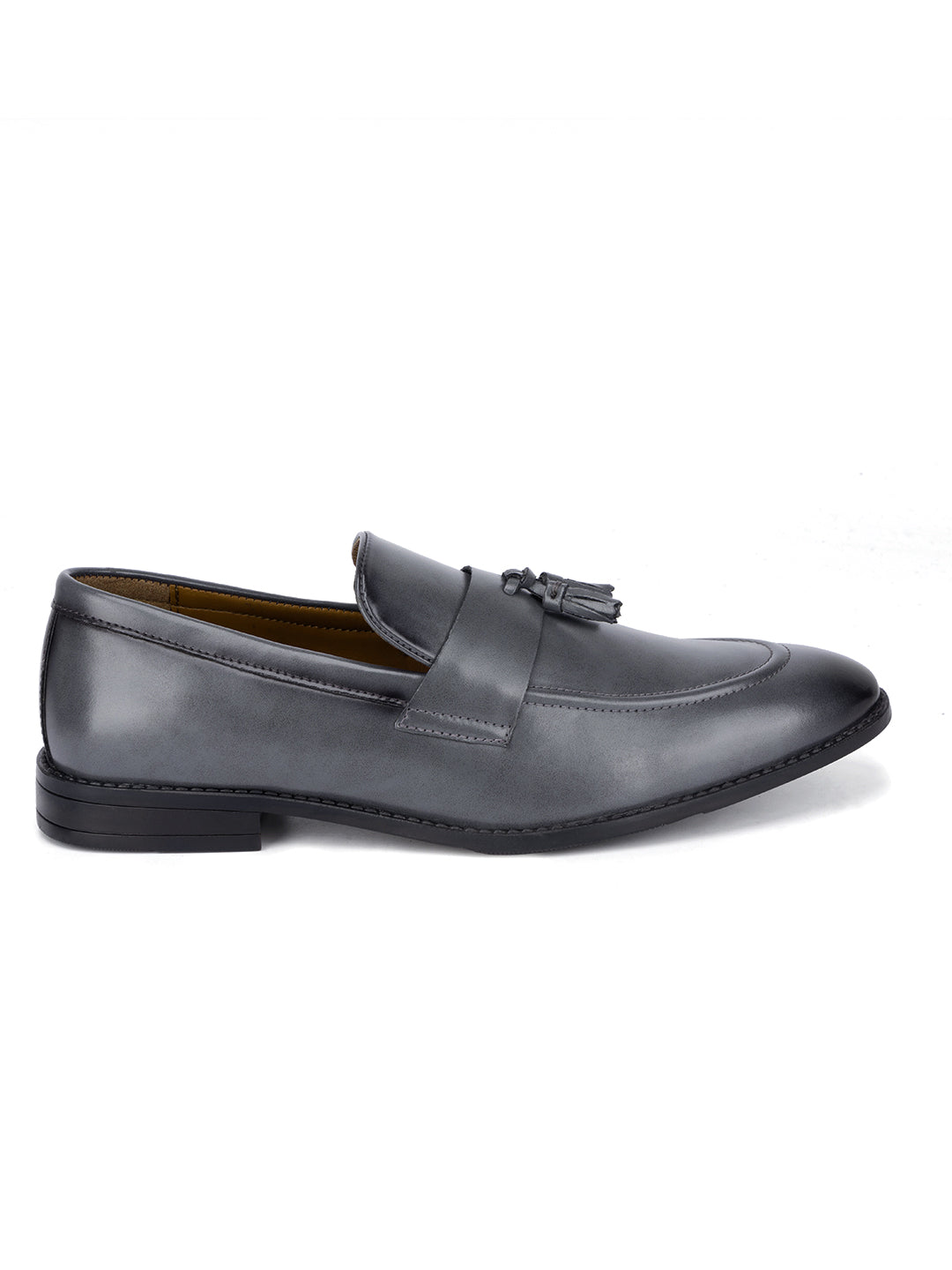 Ash Grey Tassel Style Comfortable Moccasins