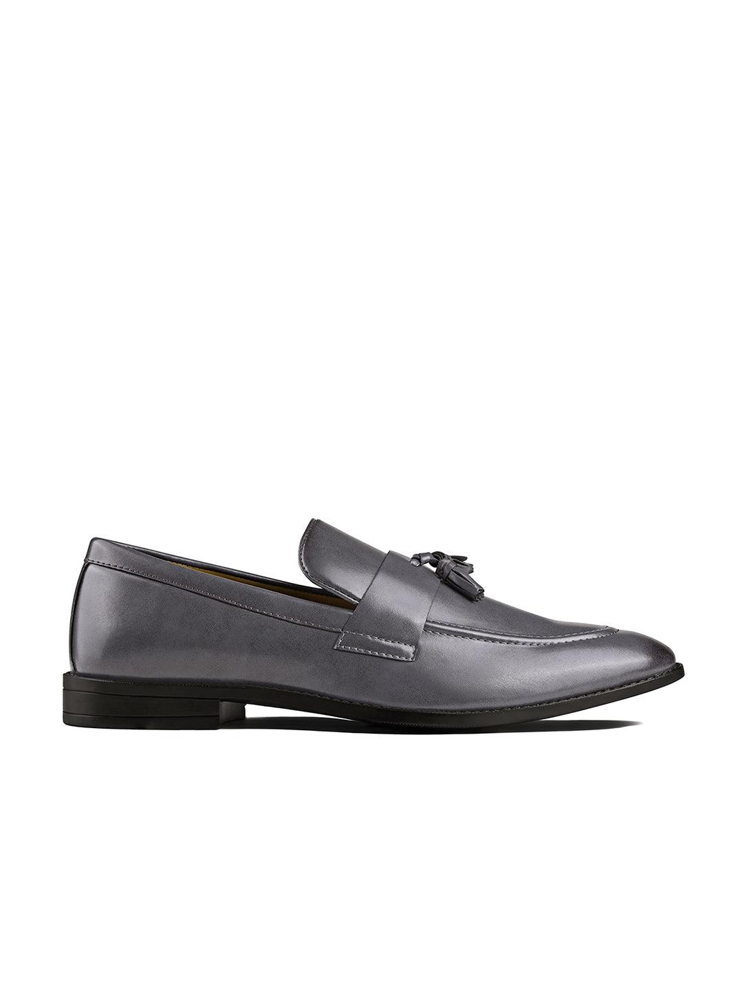 Ash Grey Tassel Style Comfortable Moccasin