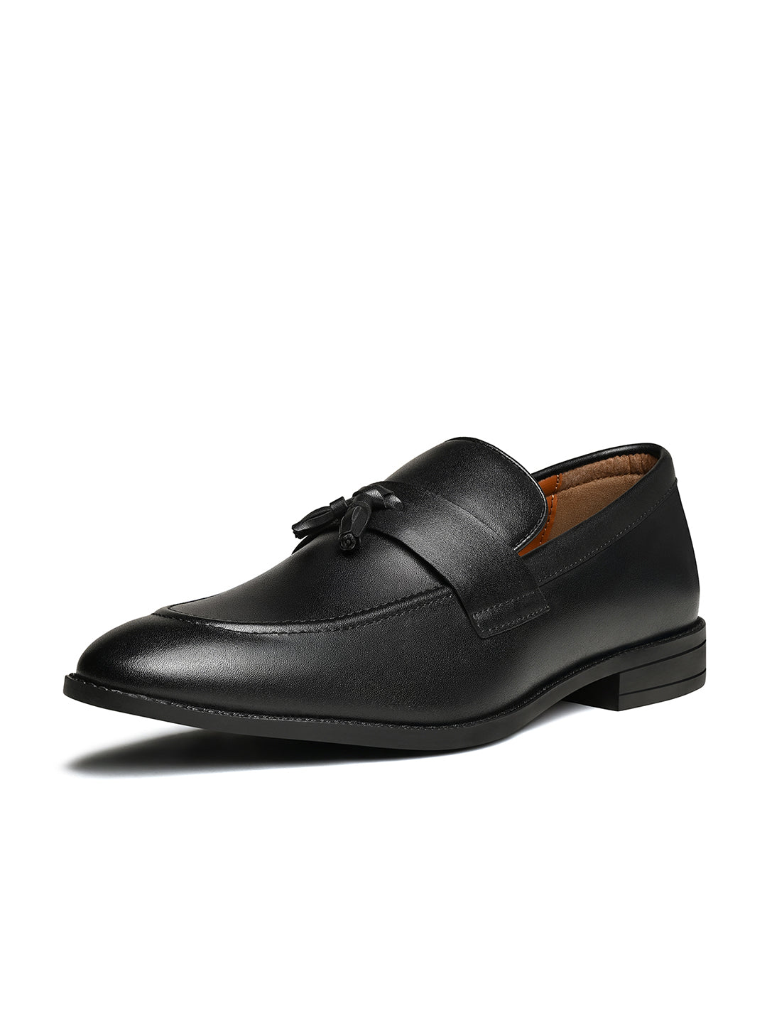 Obsidian Black Tassel Style Comfortable Moccasin
