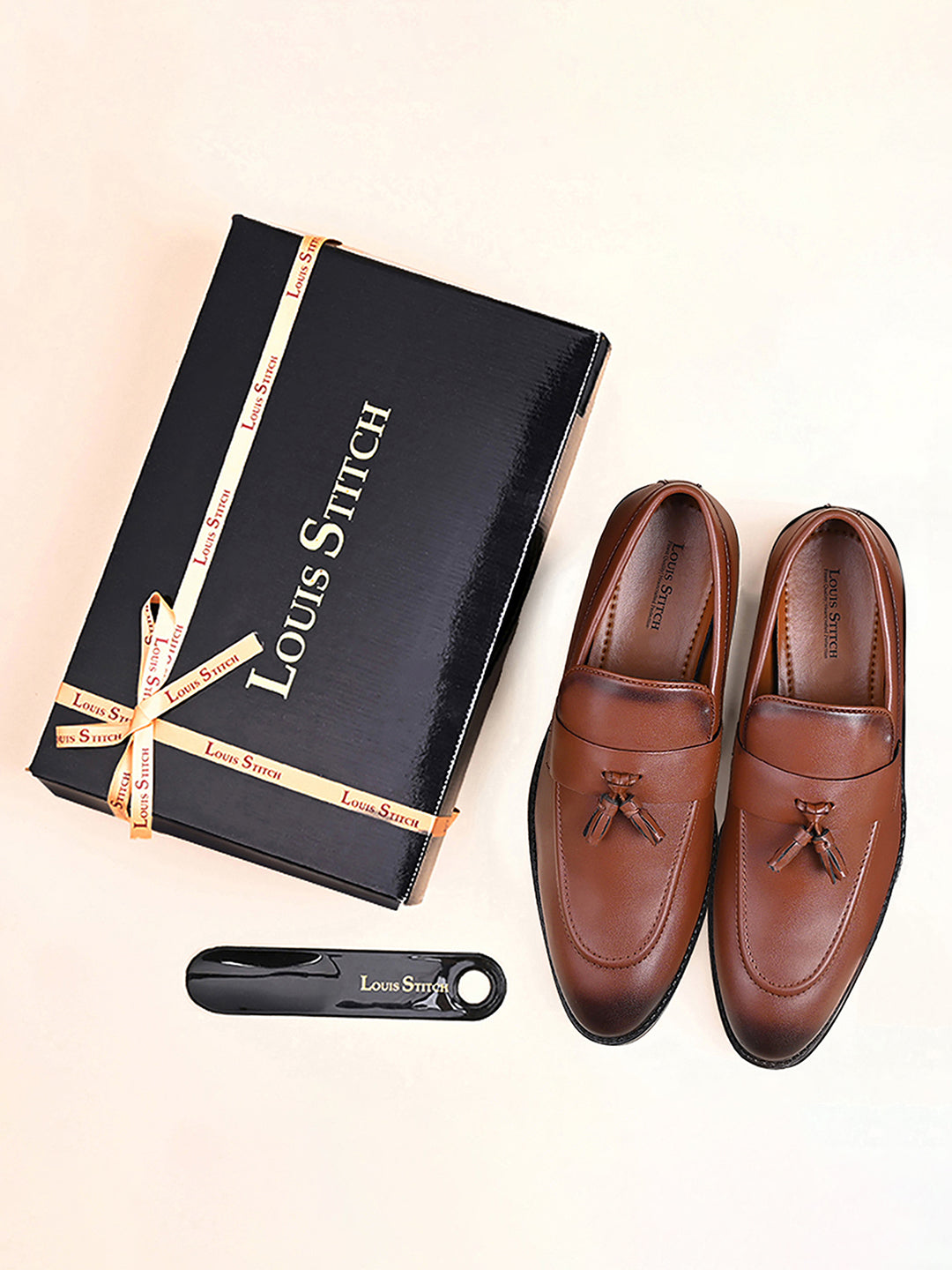 Russet Tan Tassel Style Comfortable Moccasins