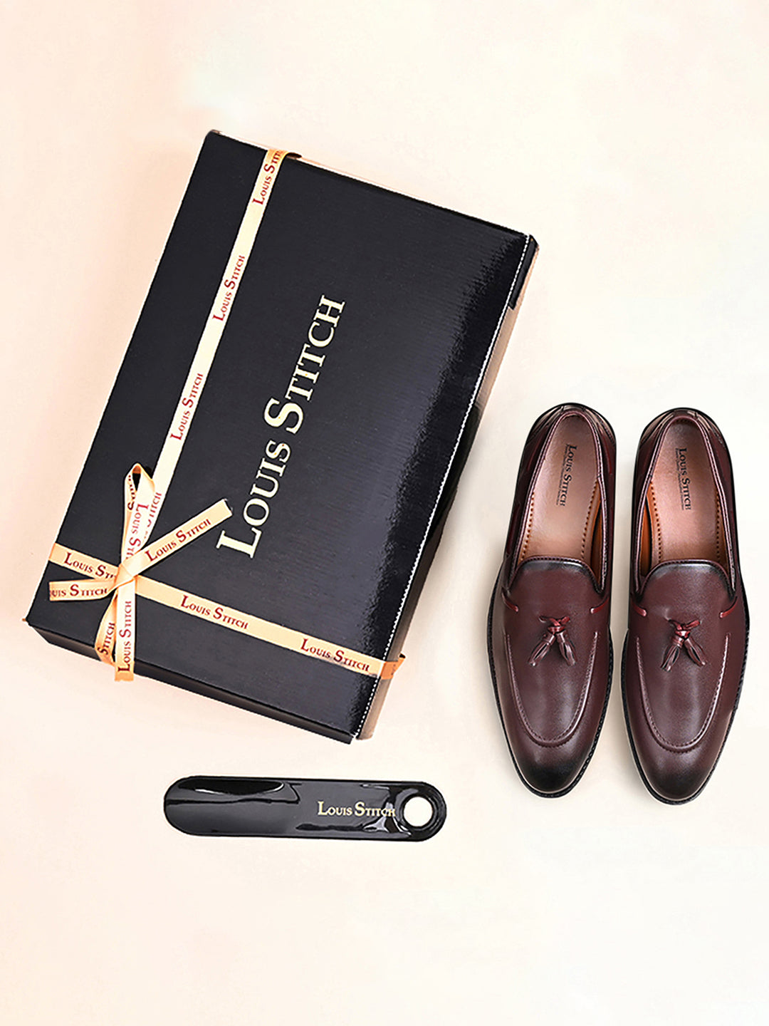 Rosewood Handcrafted Tassel Moccasins Slipons