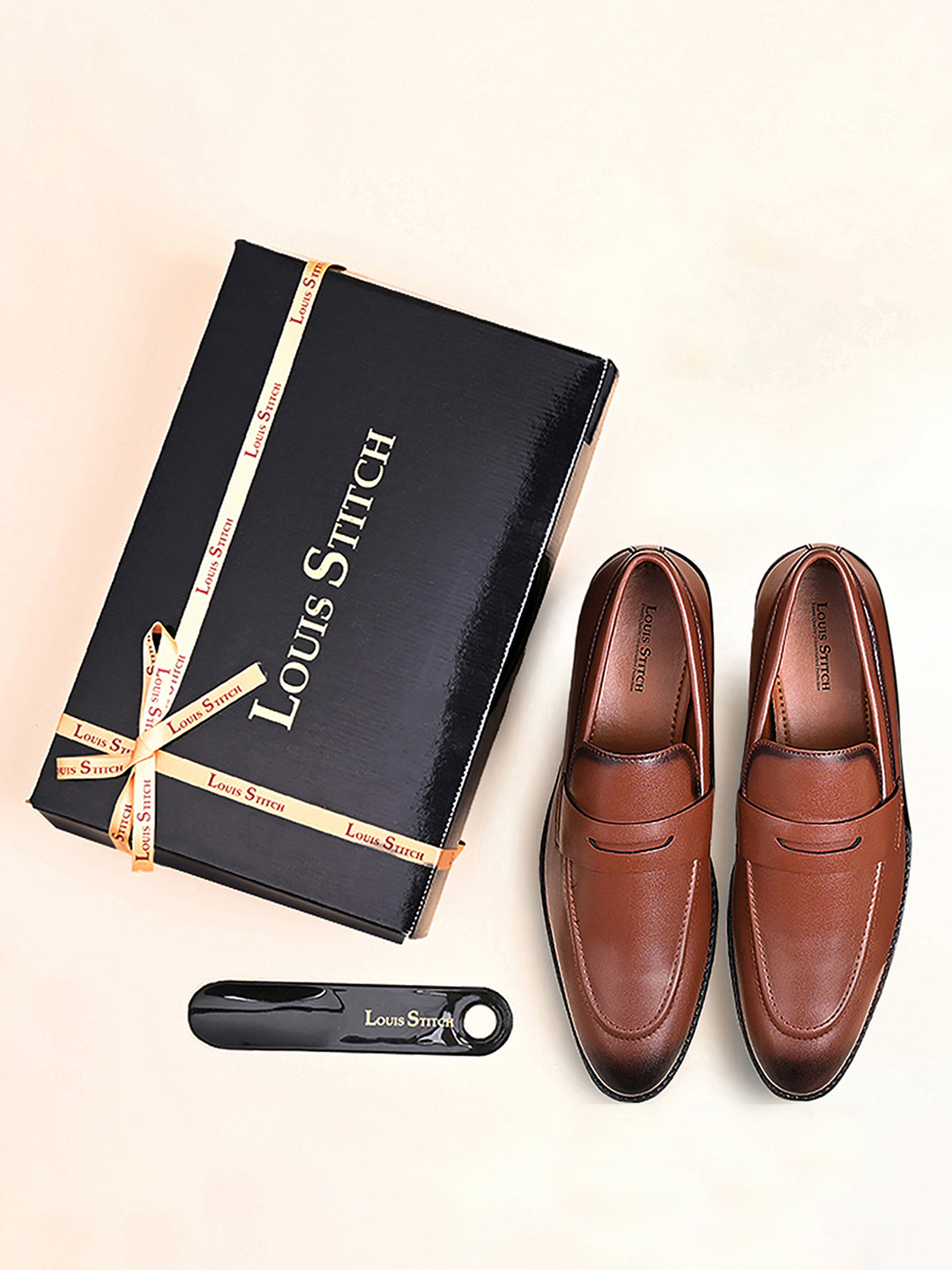 Russet Tan Slipon Style Comfortable Moccasins