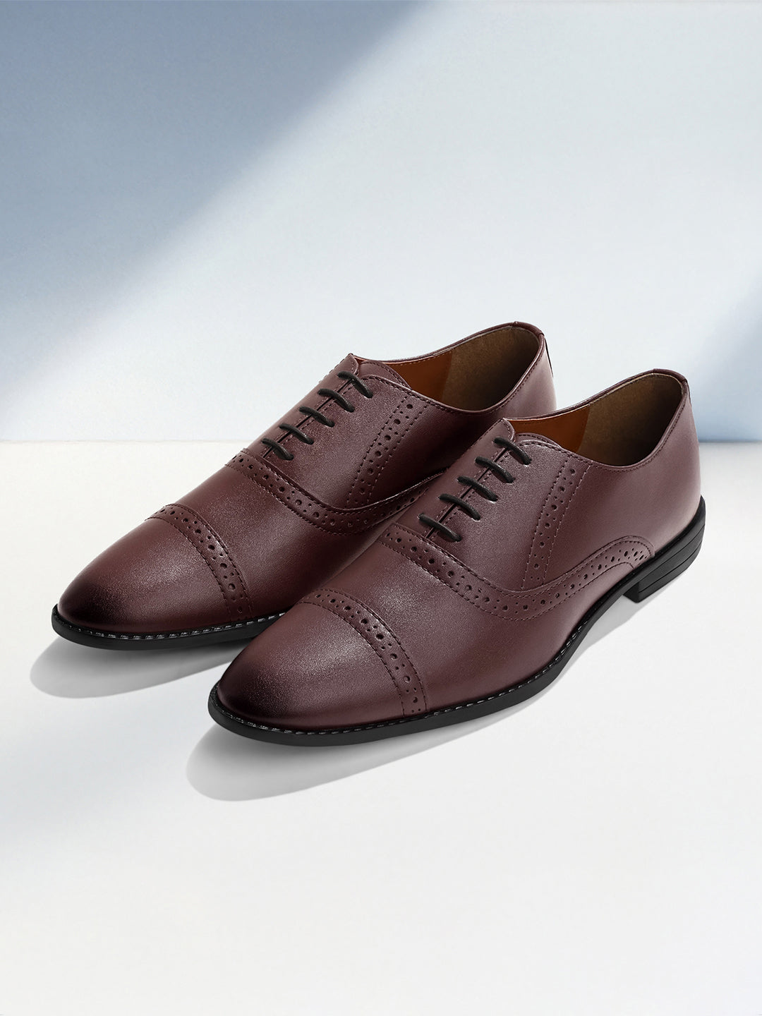 Rosewood Oxford Style Comfortable Formal Laceup Shoes