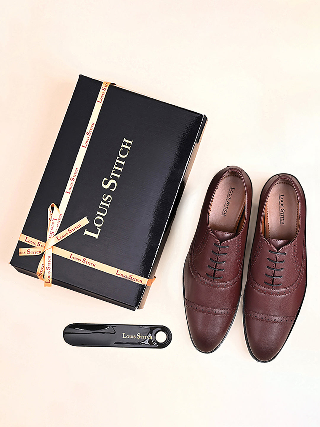 Rosewood Oxford Style Comfortable Formal Laceup Shoes