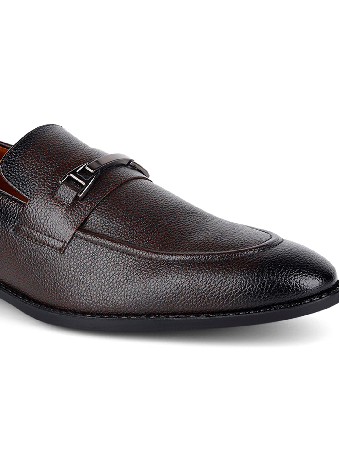 Brunette Brown Handcrafted Slipon Style Comfortable Moccasins