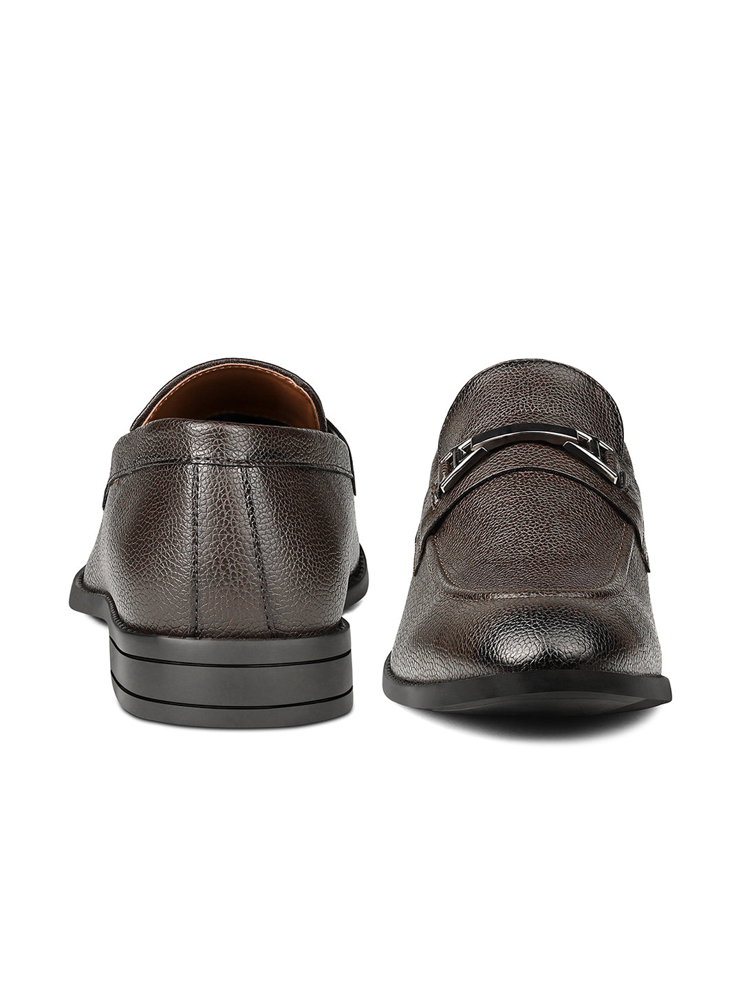 Brunette Brown Handcrafted Slipon Style Comfortable Moccasin