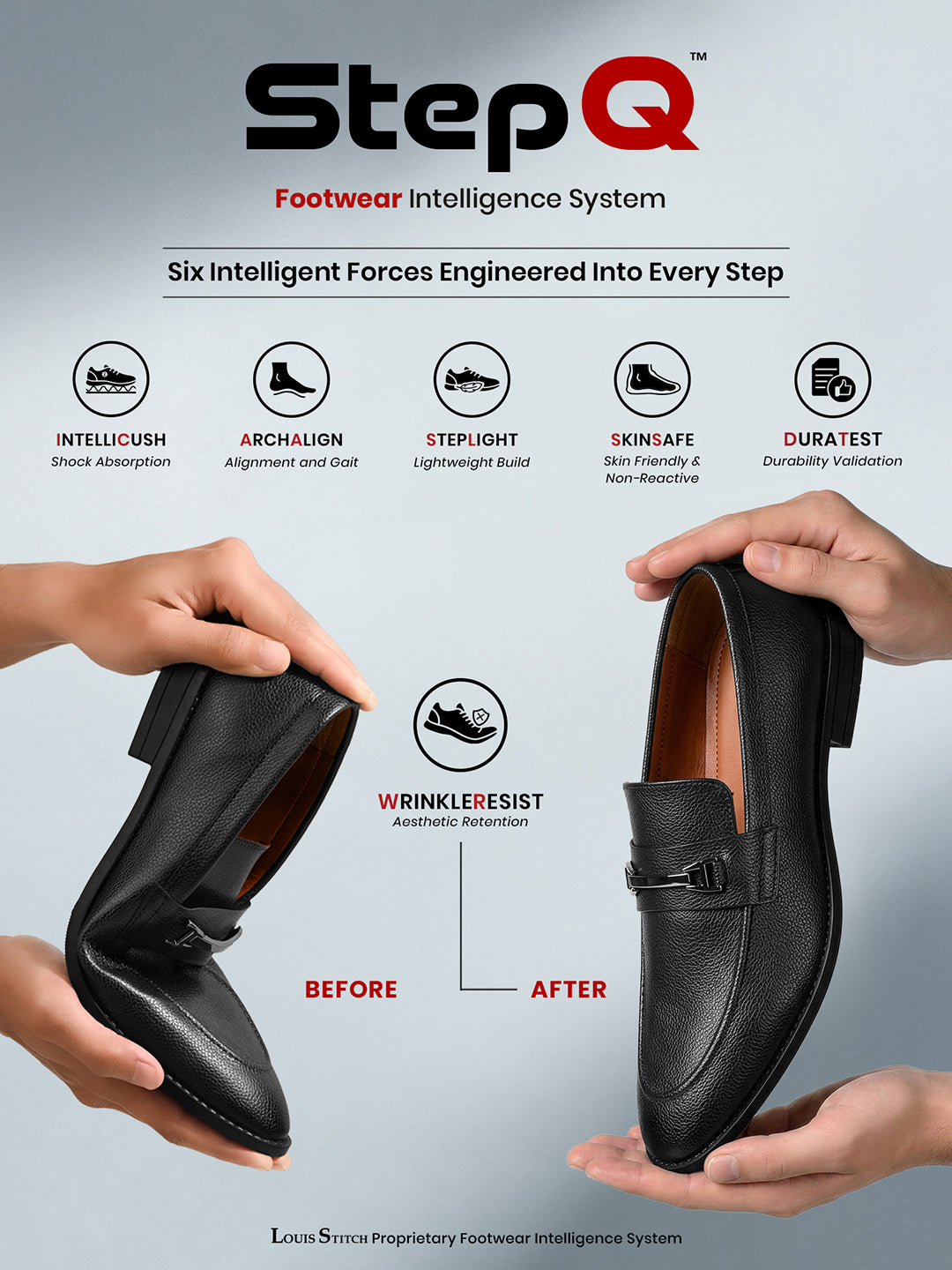 Jet Black Handcrafted Slipon Style Comfortable Moccasin