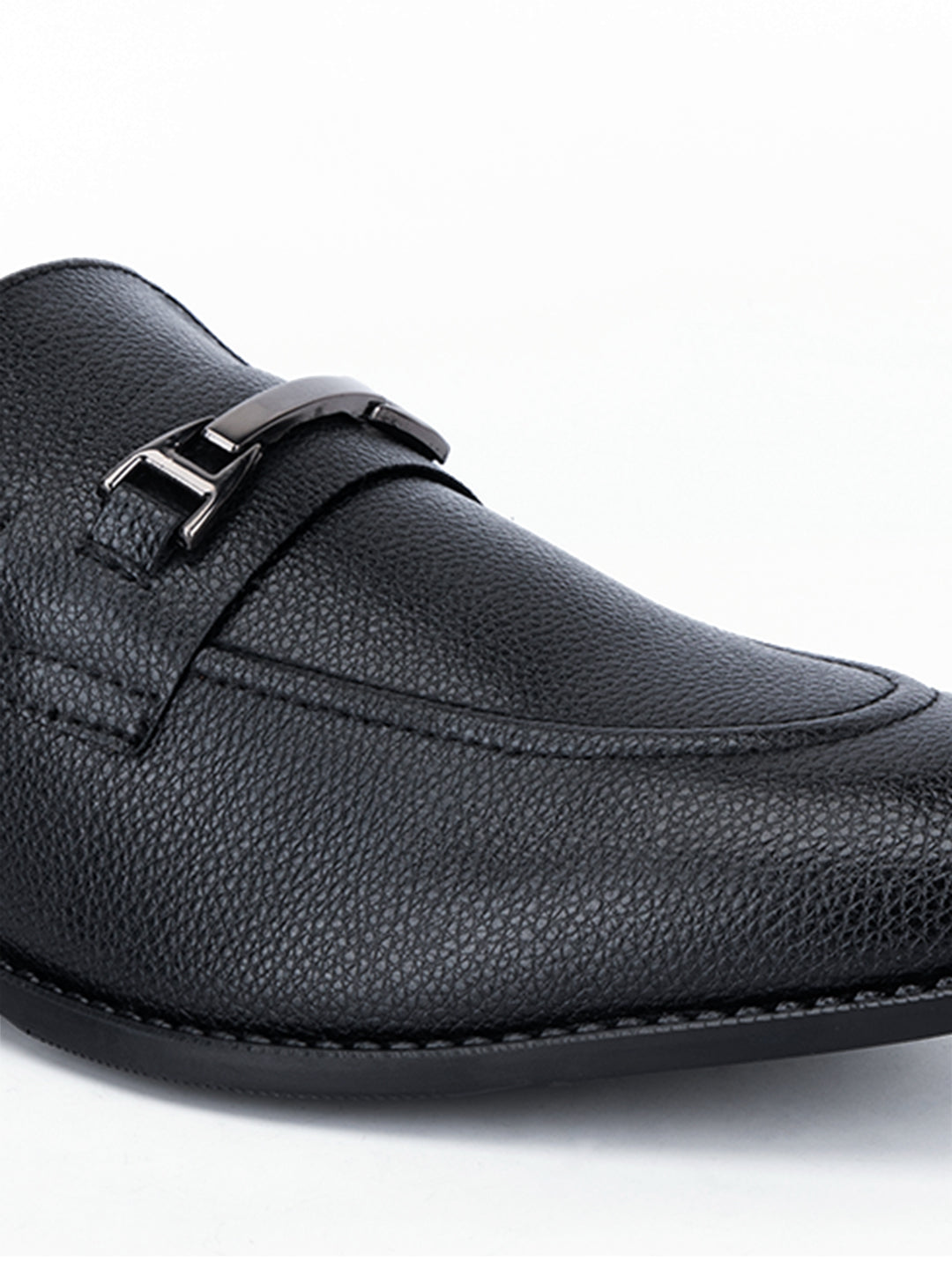 Jet Black Handcrafted Slipon Style Comfortable Moccasins