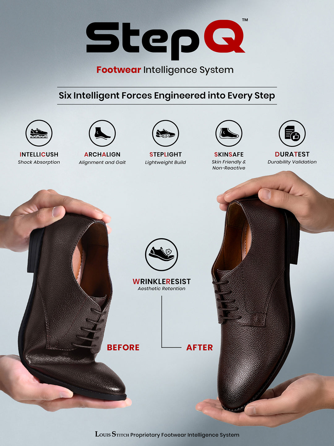 Brunette Brown Handcrafted Derby Lace Up Shoes