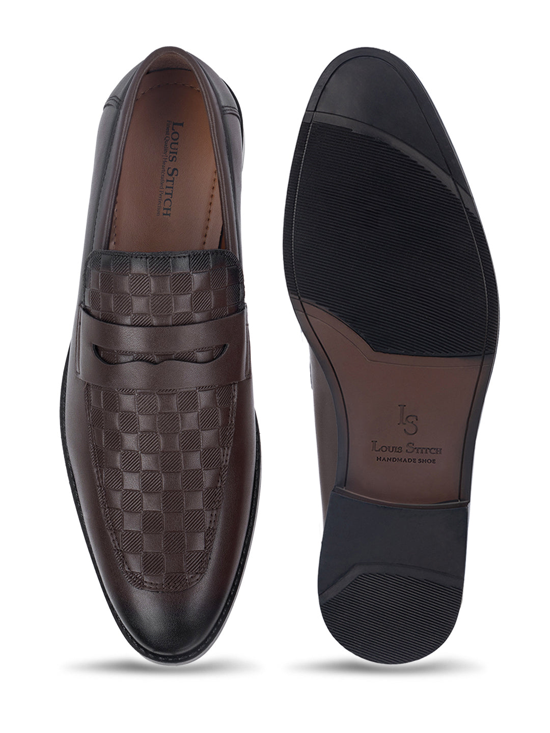 Brunette Brown Handcrafted Moccasins Slipons