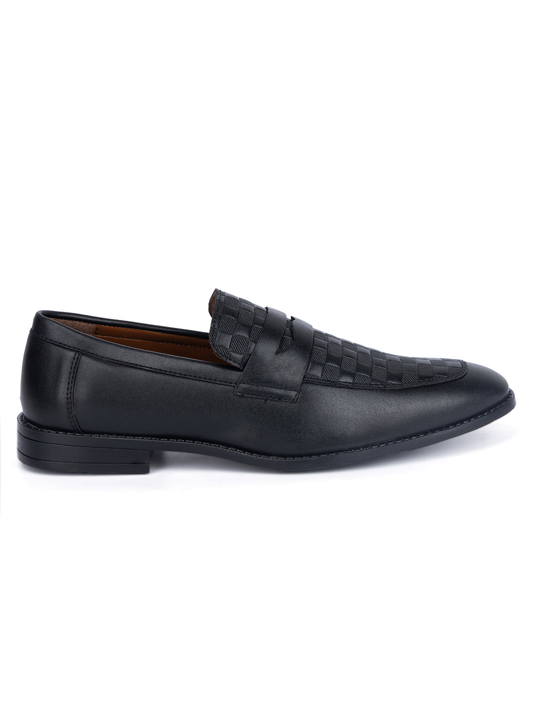 Jet Black Handcrafted Moccasins Slipons