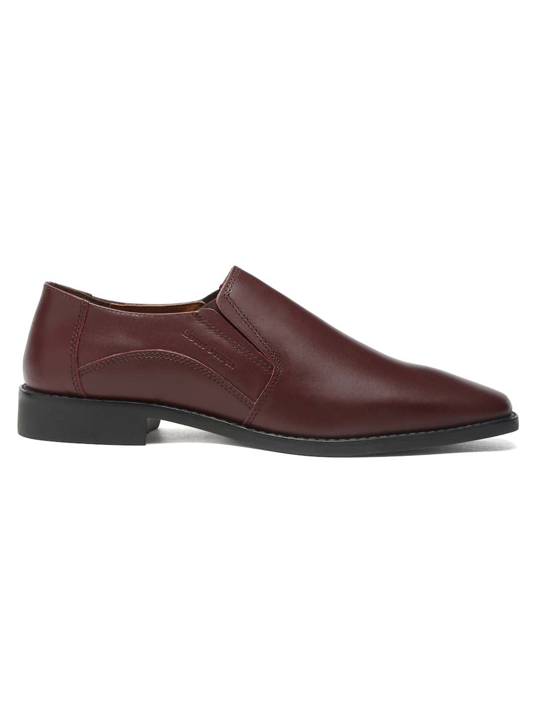Rosewood Handmade Italian Leather Formal Slipons Shoes