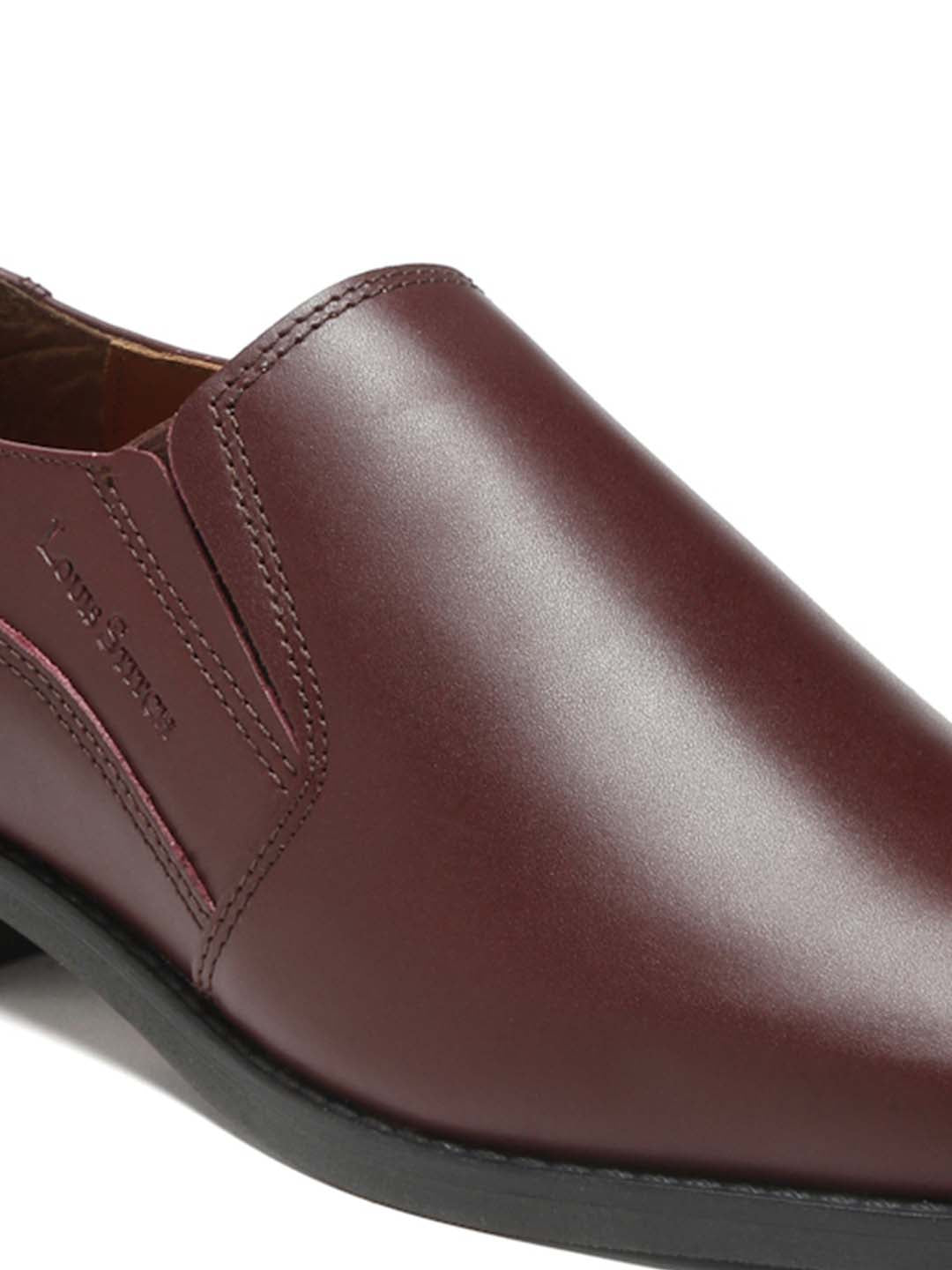 Rosewood Handmade Italian Leather Formal Slipons Shoes