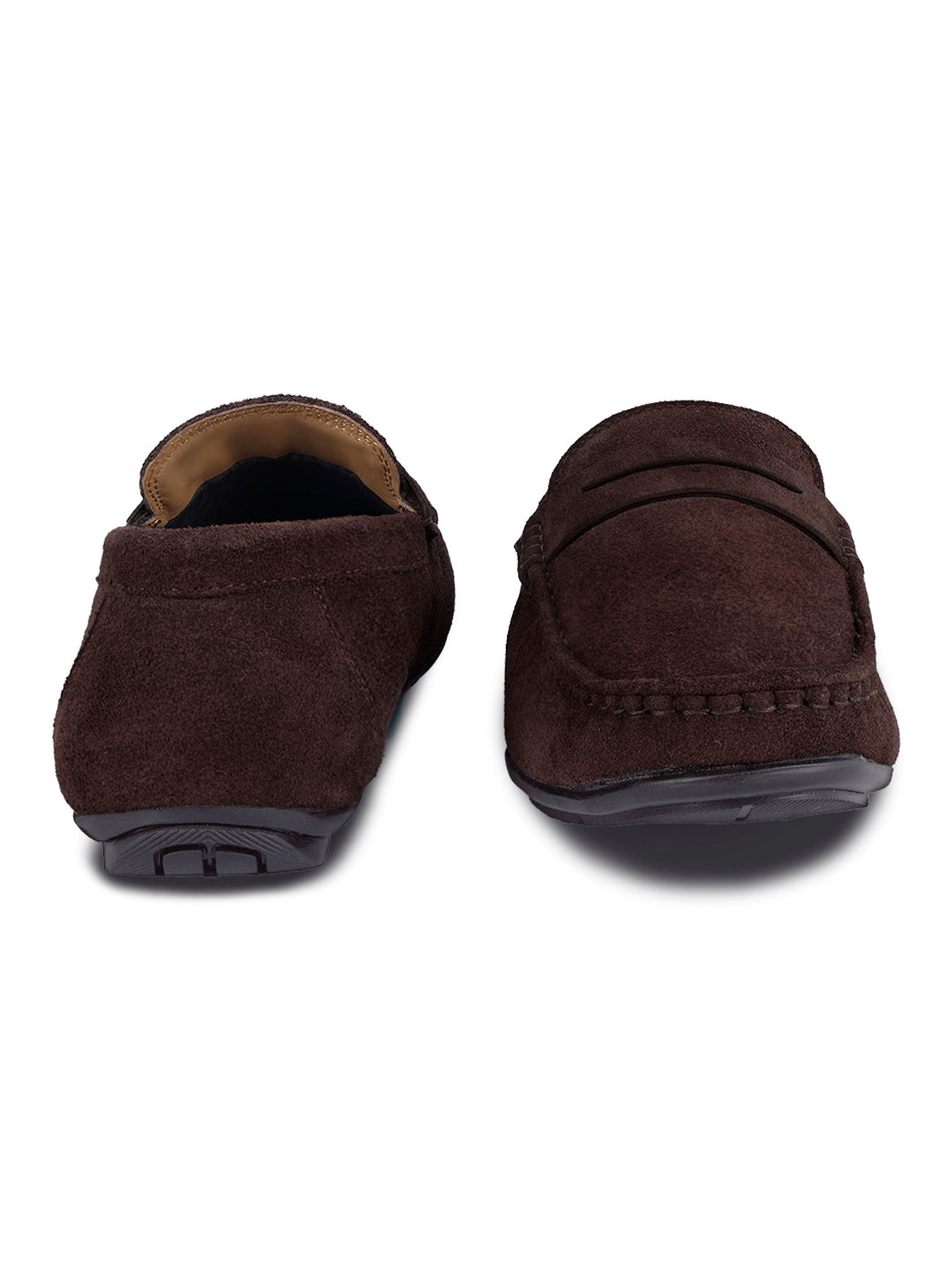 Italian Suede Leather Penny Loafers