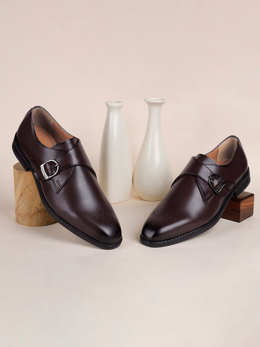 Rosewood Handcrafted Monks Slipon Shoe