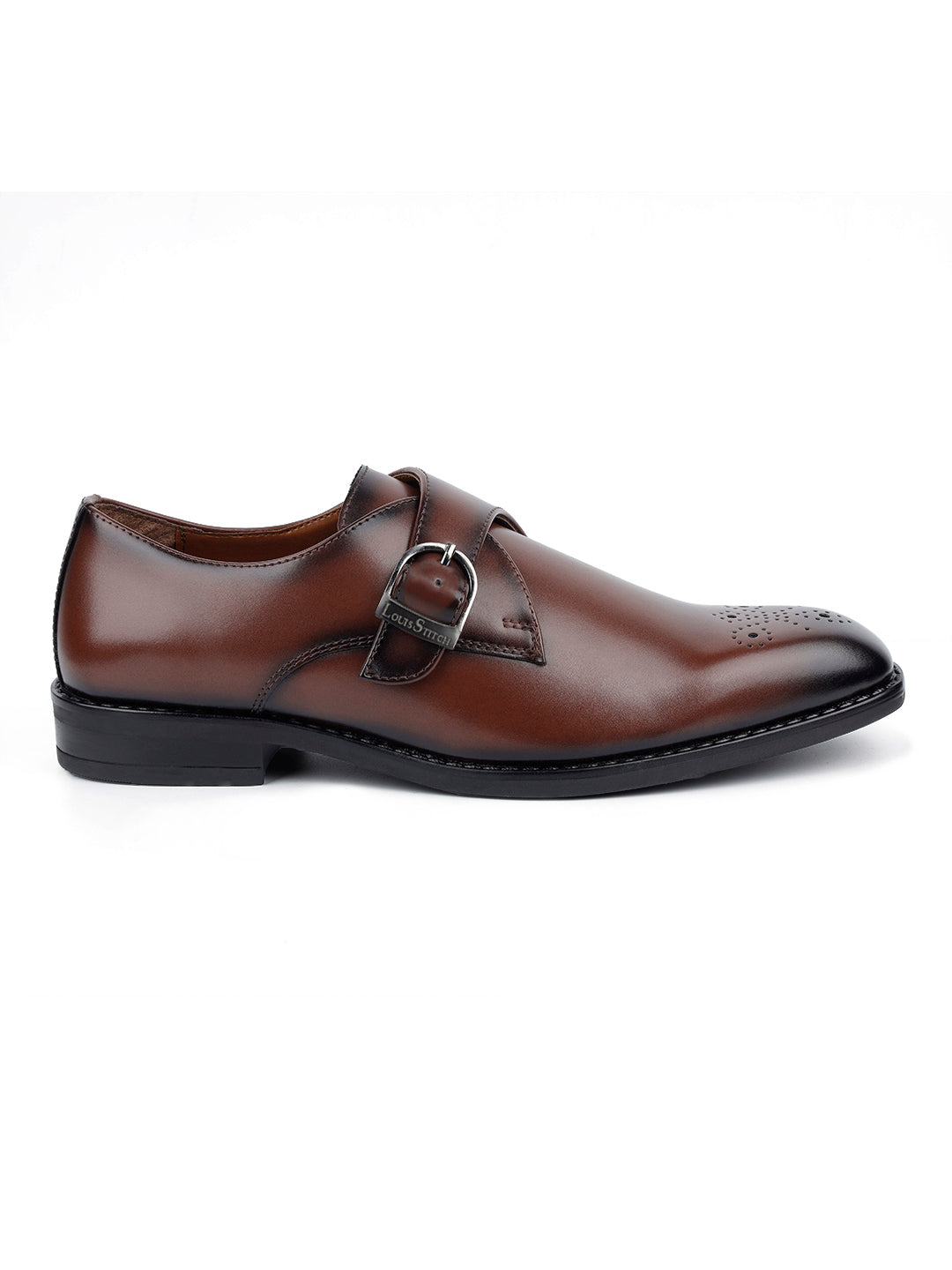 Tan Handcrafted Monks Slipon Shoe