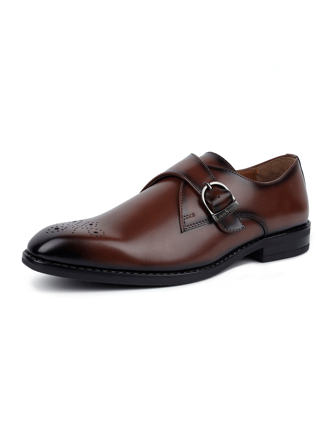 Tan Handcrafted Monks Slipon Shoe