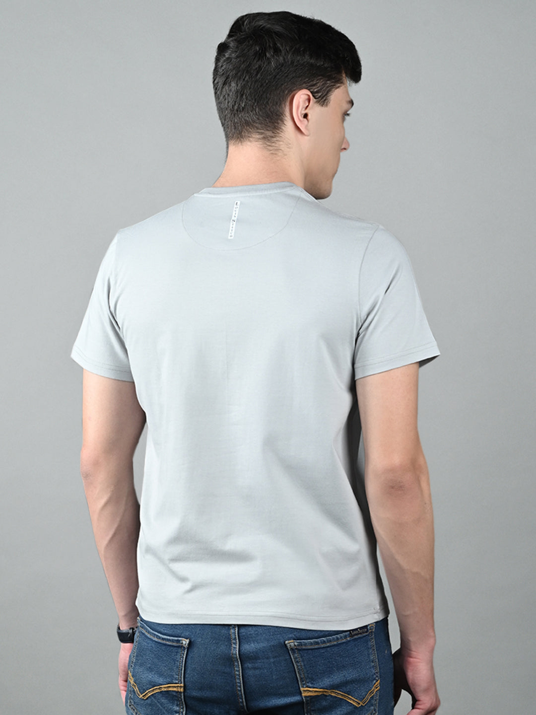 Men's Super Combed Cotton Regular Fit Pack of 2 Roundneck T-shirts