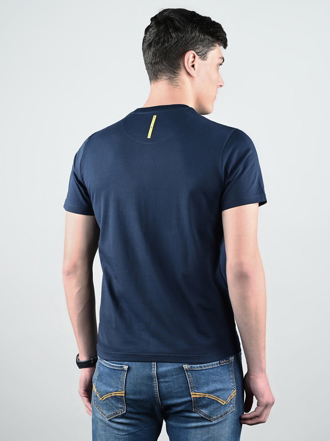 Men's Super Combed Cotton Regular Fit Pack of 3 Roundneck T-shirts