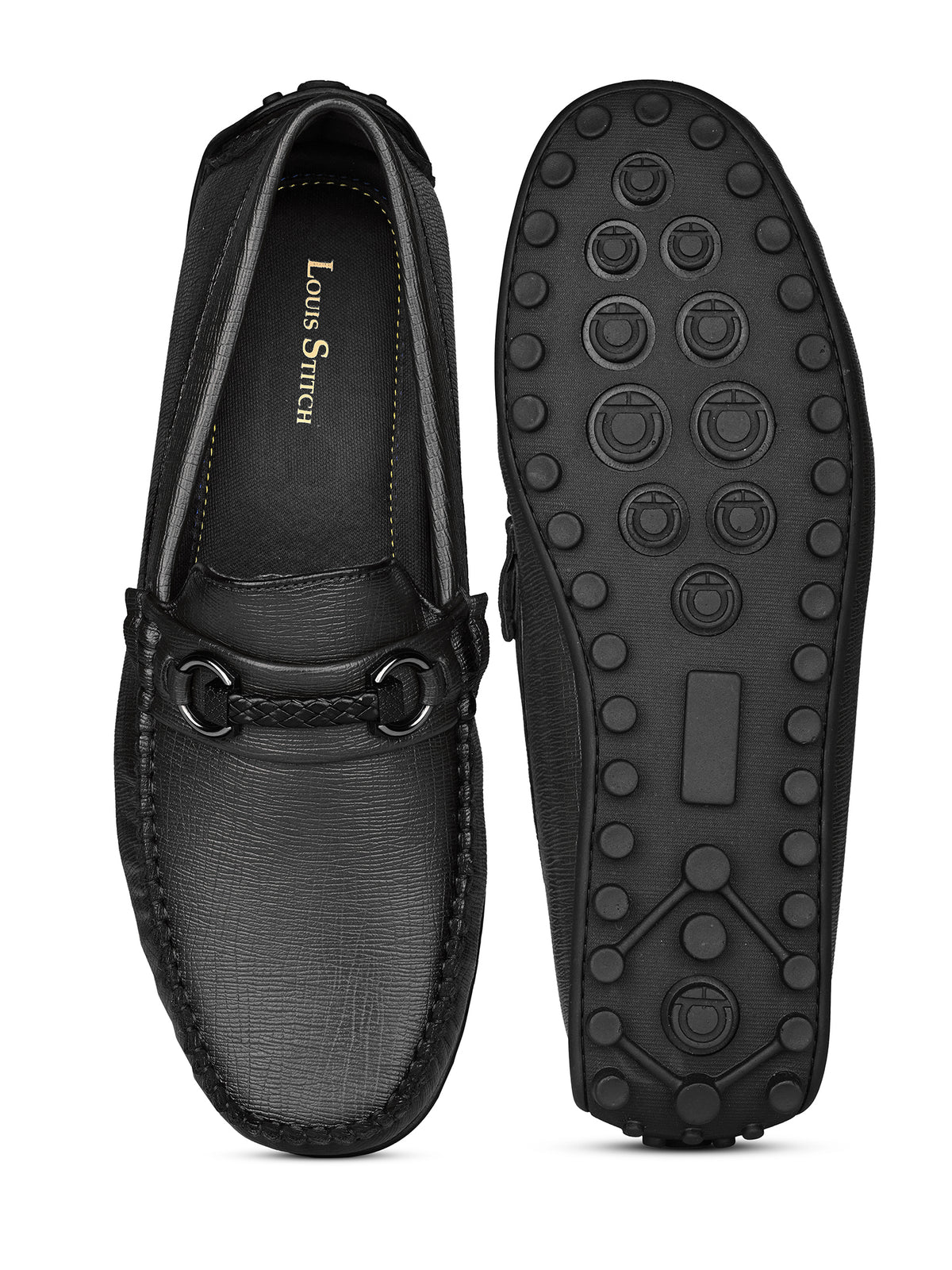 Jet Black Soft Touch & Lightweight Loafers