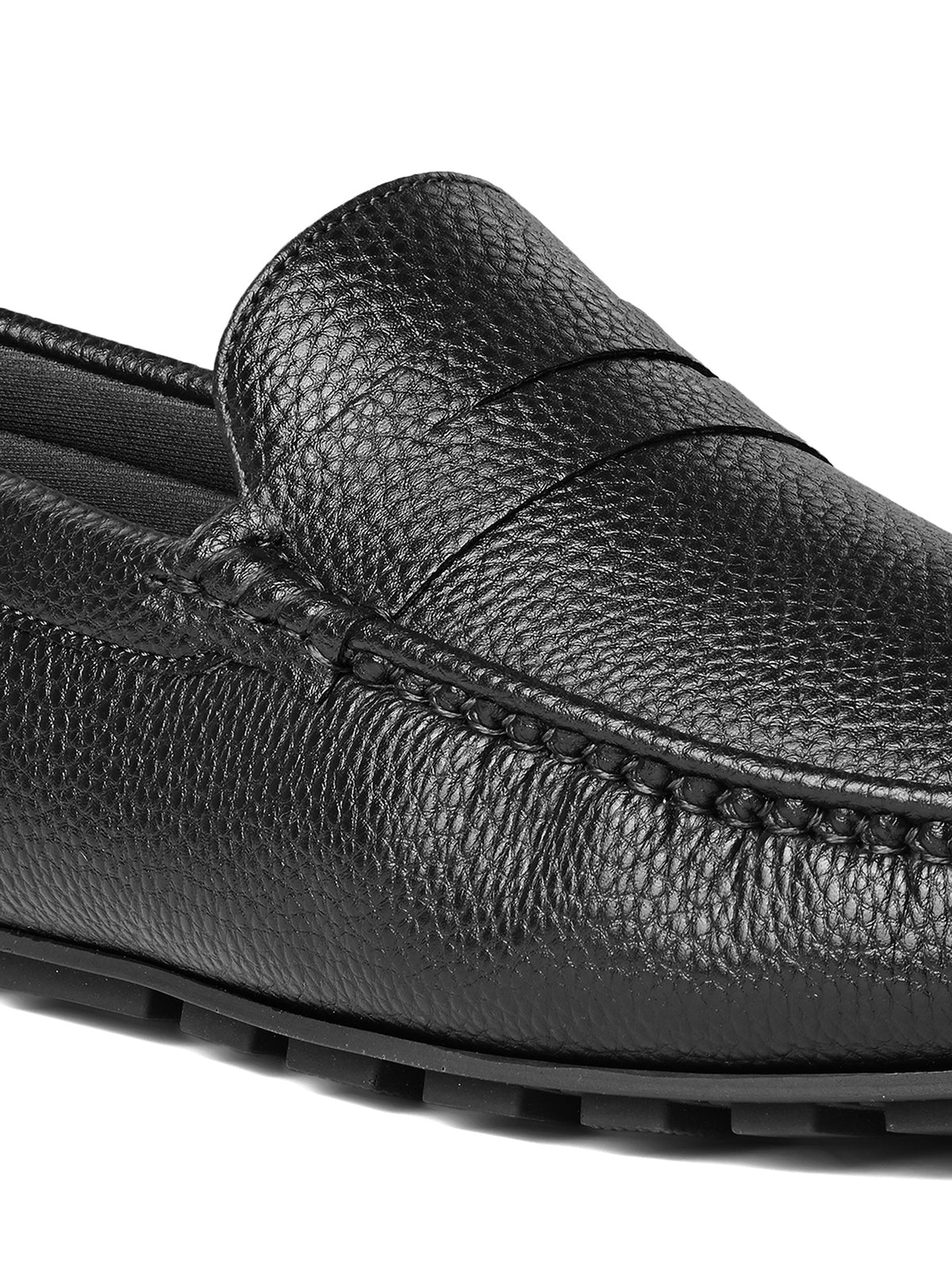 Jet Black Soft Touch & Lightweight Loafers
