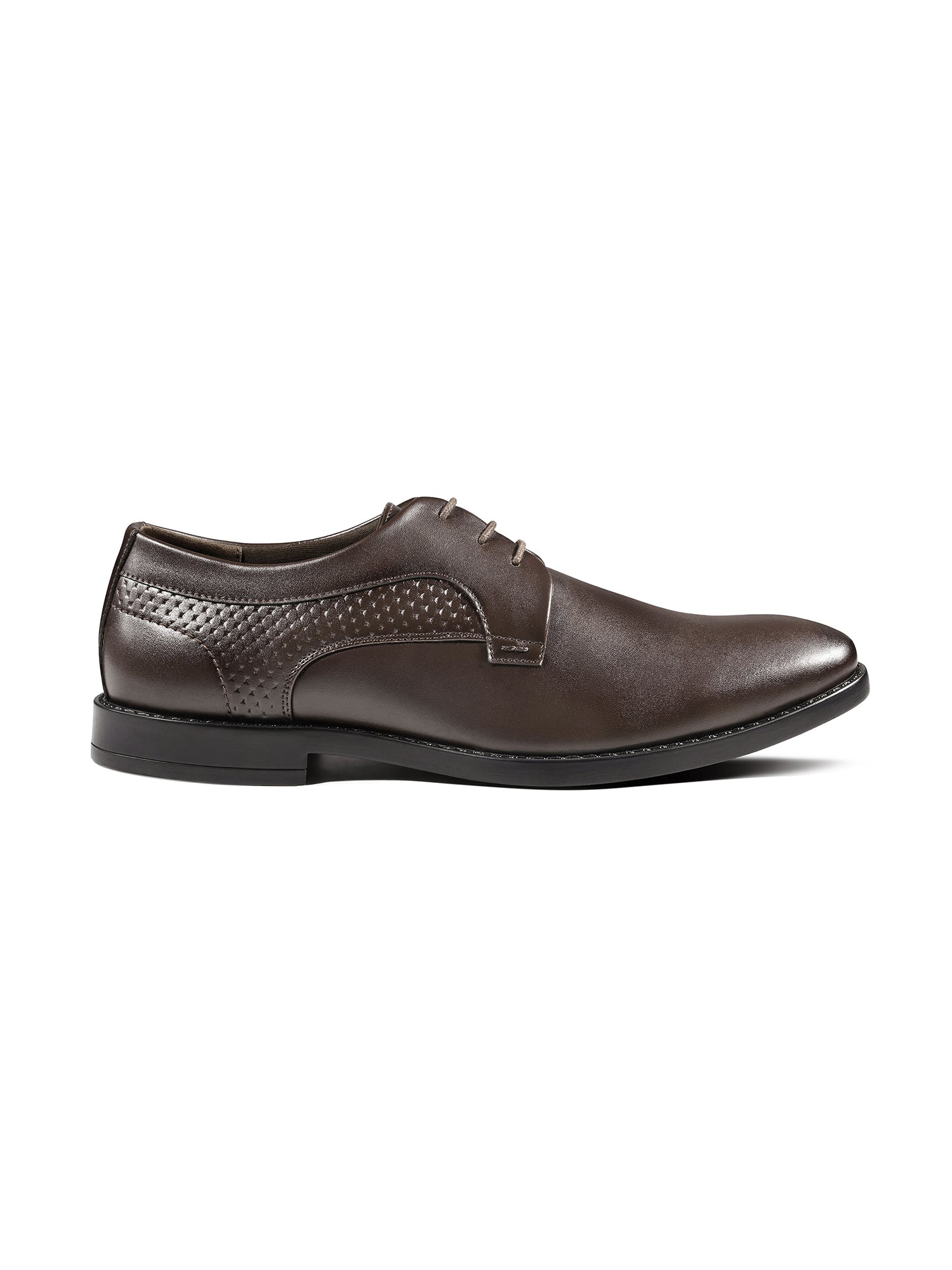 Brunette Brown Formal Derby Lace-Up Shoes