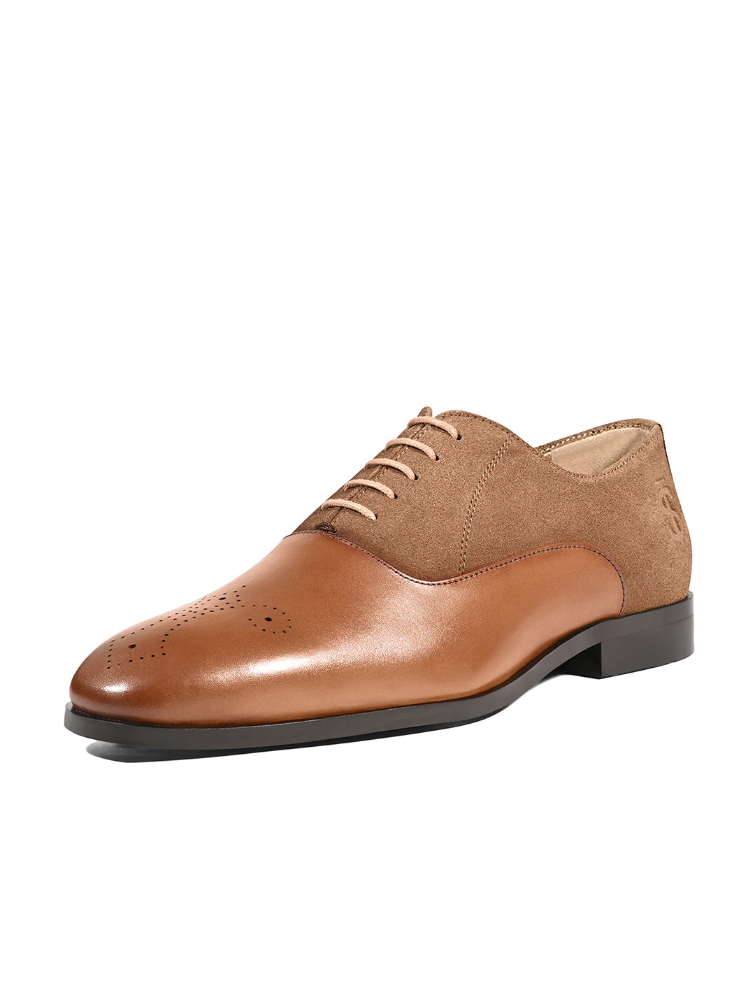 Russet Tan Italian Crust Leather Formal Brogue