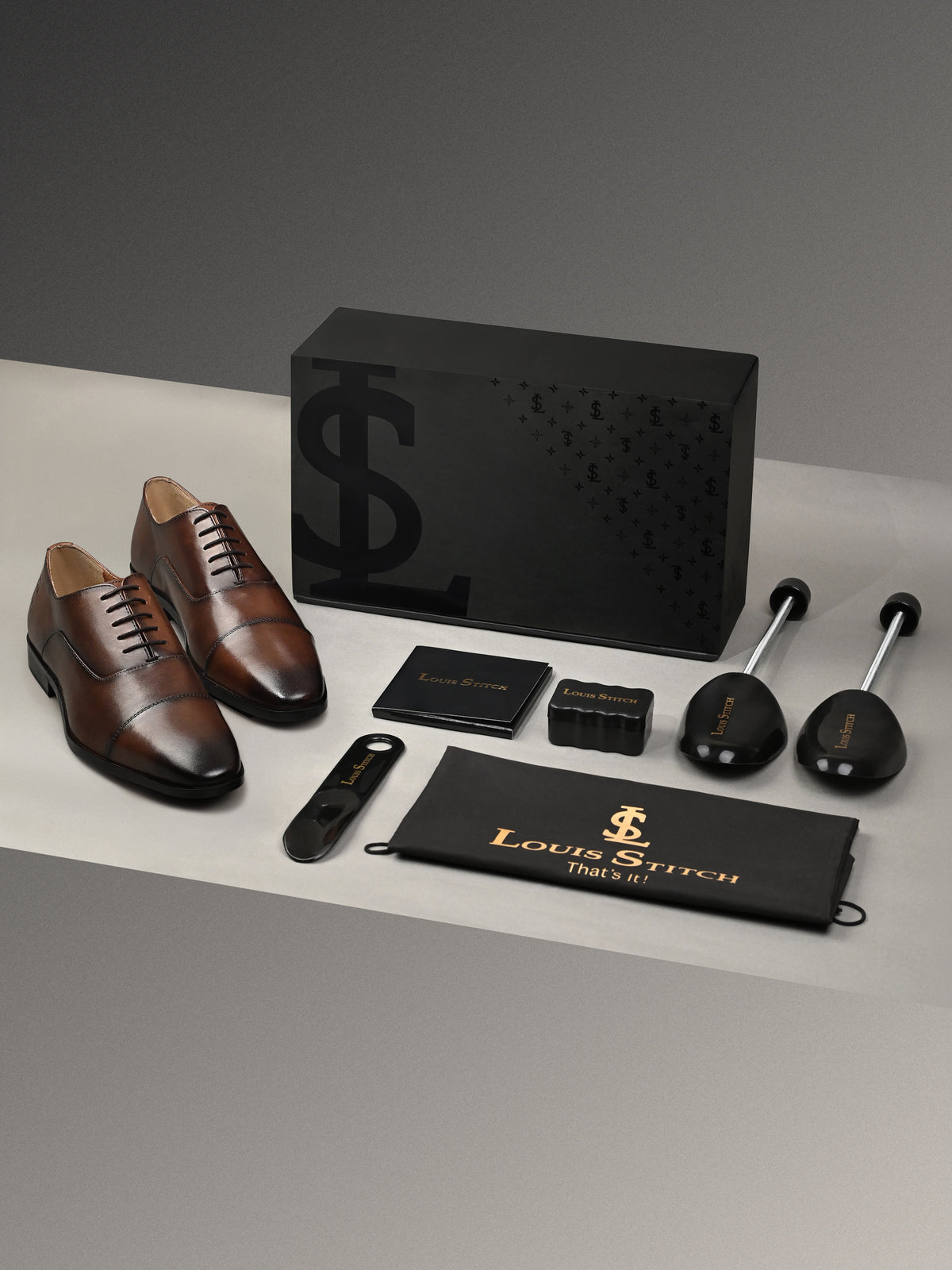 Brunette Brown Italian Crust Leather Formal Derby
