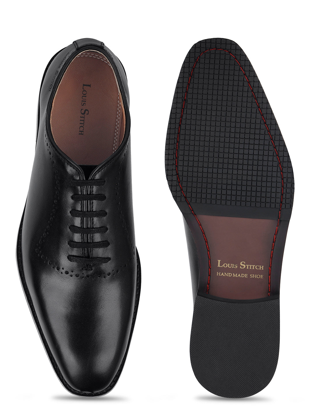 Jet Black Egyptian Crust Leather Derby Style Comfortable Laceup Shoes