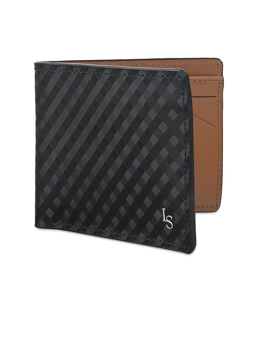 Jet Black Spanish Leather Bifold with RFID Protection