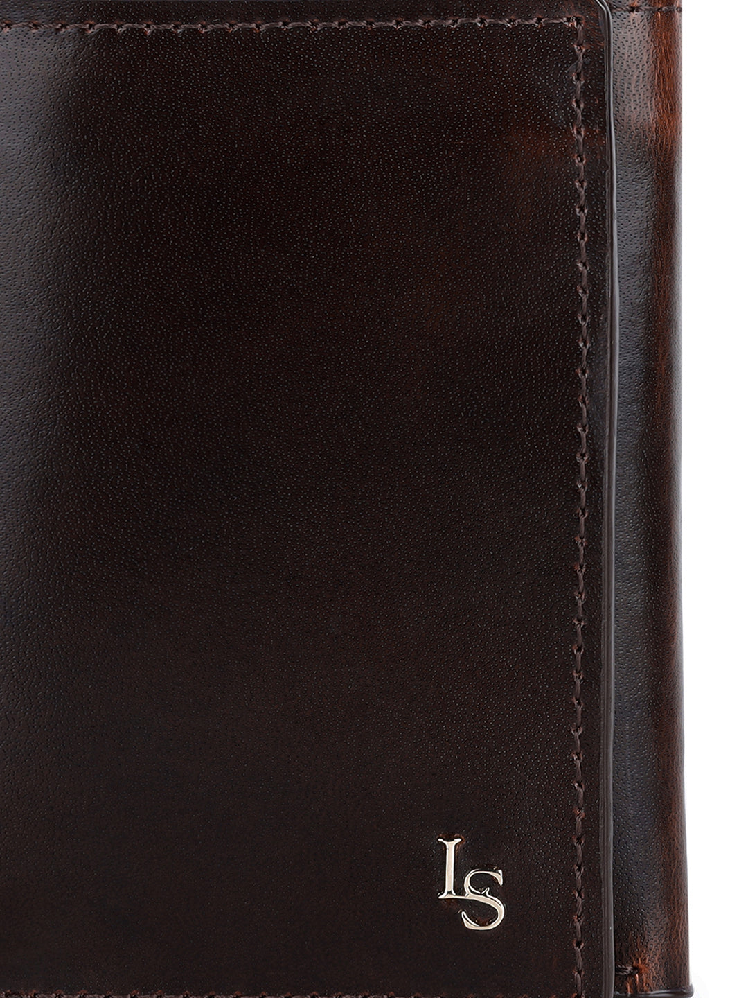 Spanish Leather Trifold Men Wallet Brown RFID Protected