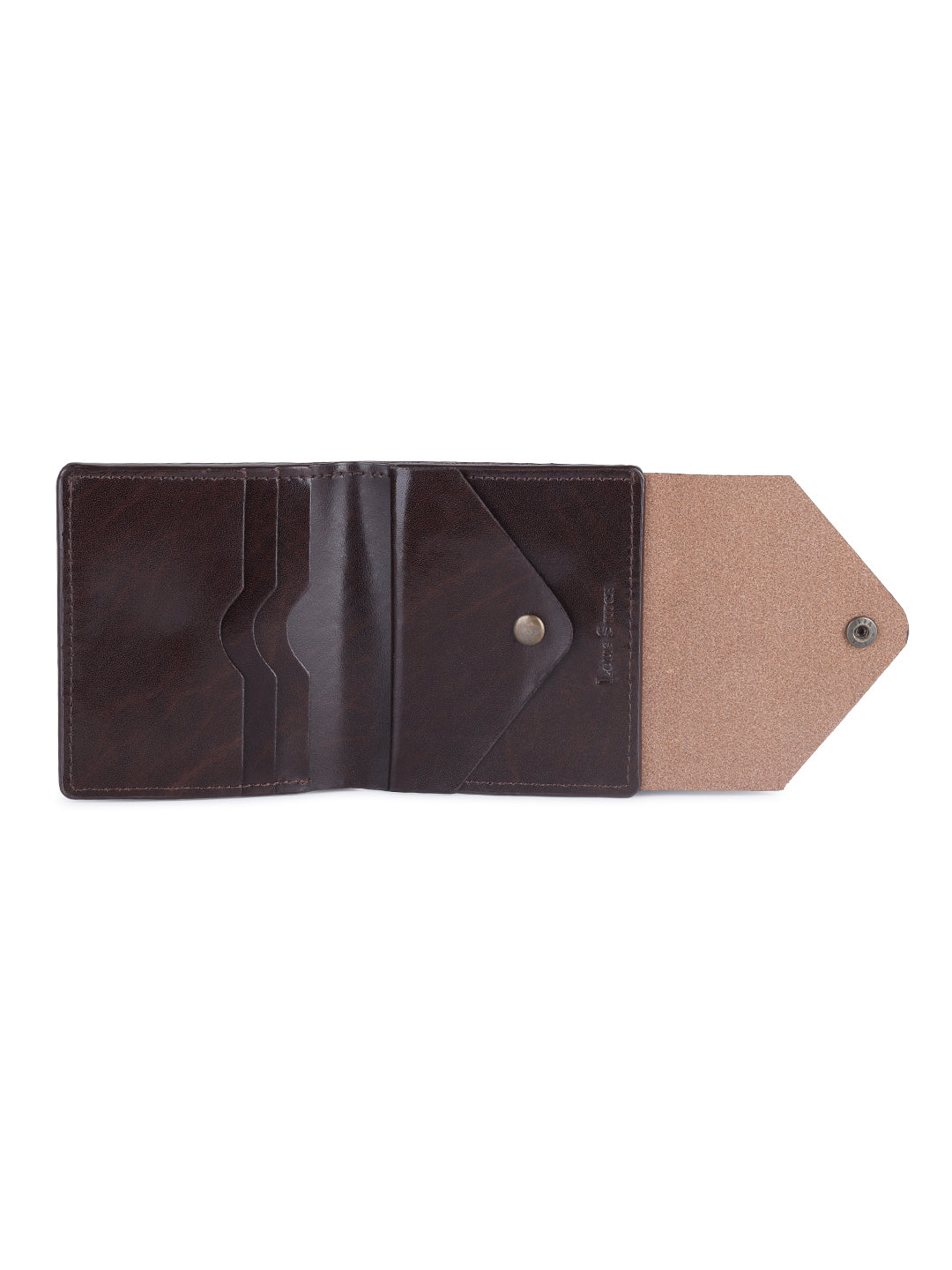 Men's Brown Spanish Leather Bifold Wallet with RFID Protection