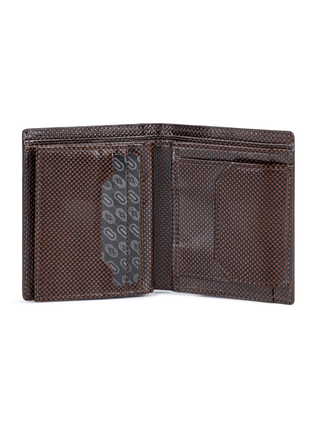 Spanish Leather Men's Brown Bifold Wallet with RFID Protection