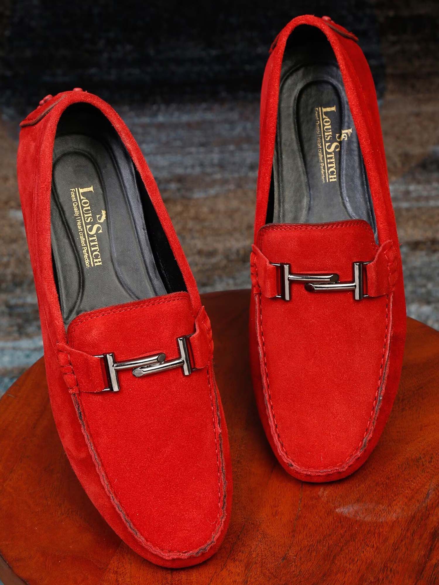 Handmade Italian Suede Leather Penny Loafers