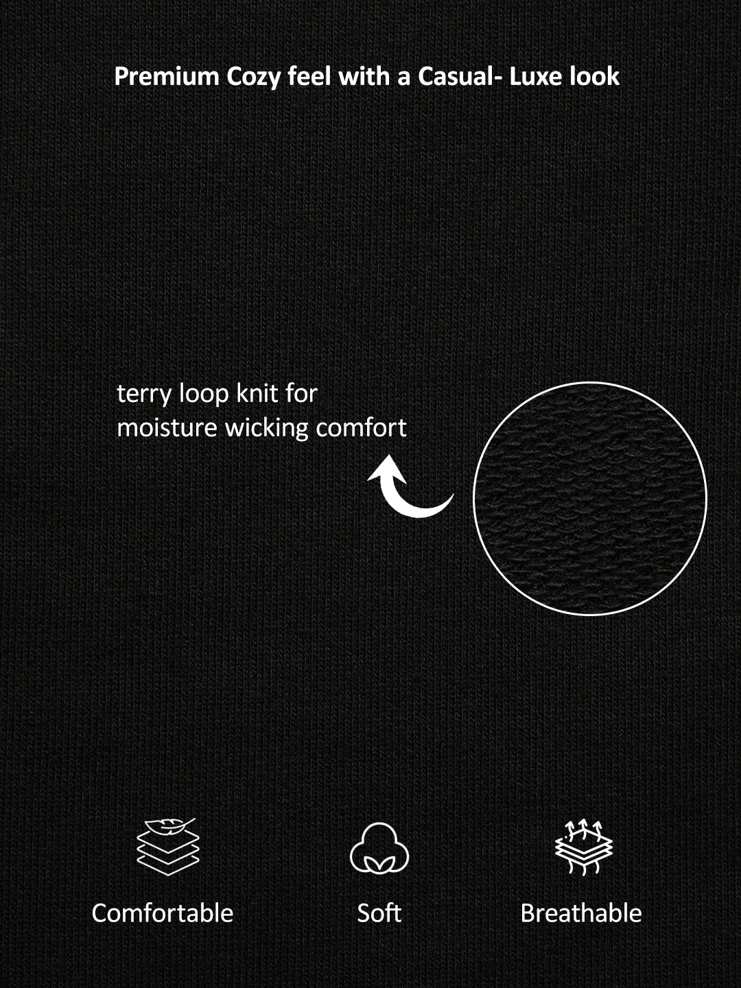 Black Rock Ballad Cotton Printed Oversized T-Shirt