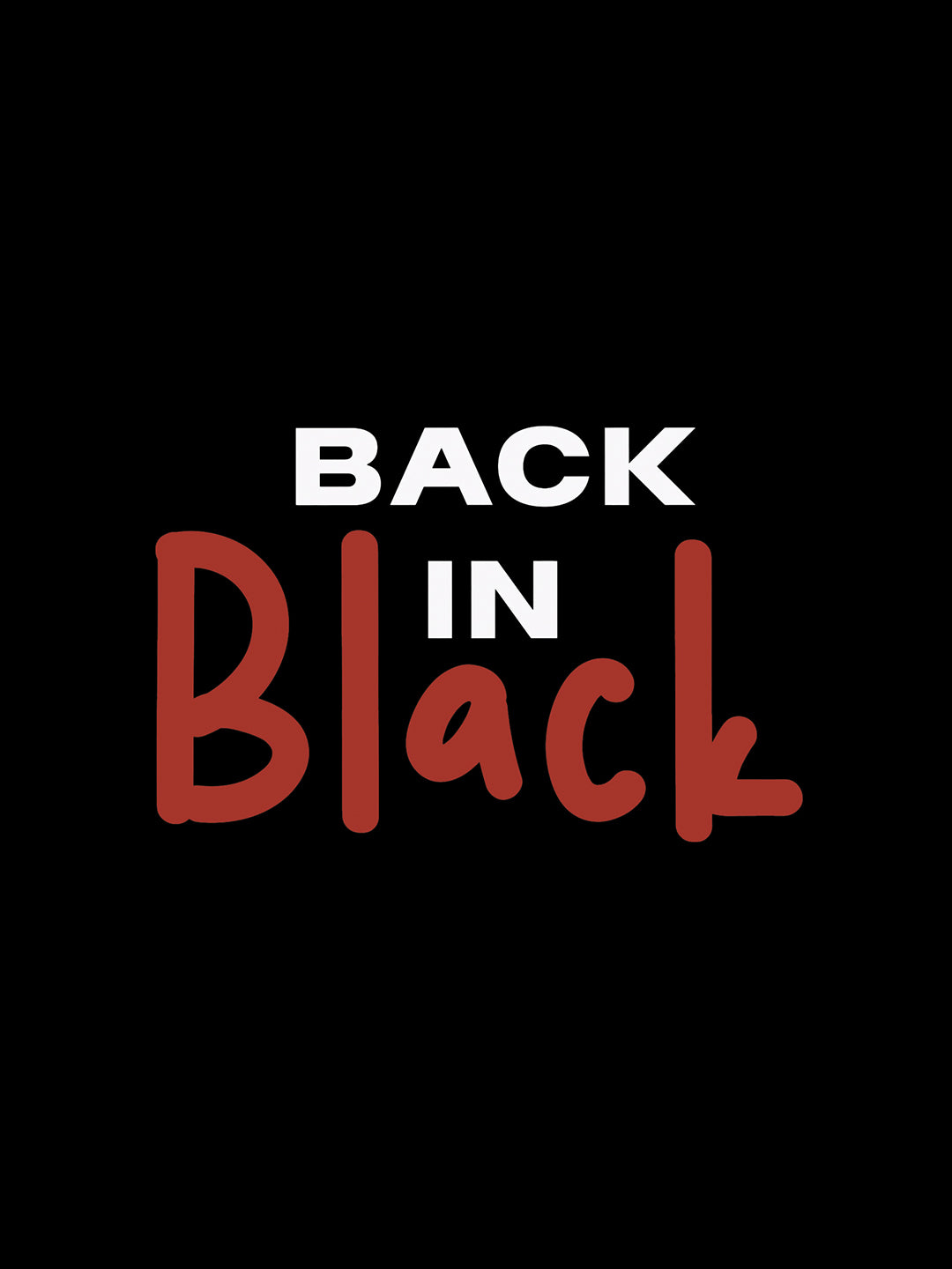 Black Rock Ballad Cotton Printed Oversized T-Shirt