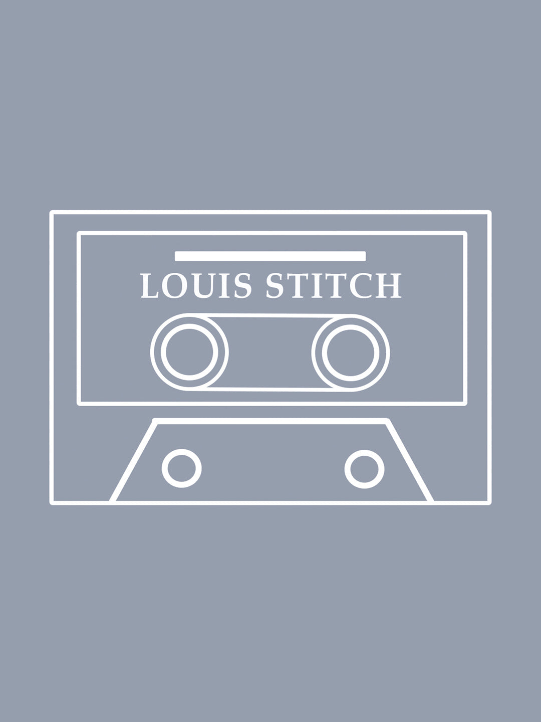 Grey Rock Ballad Cotton Printed Oversized T-Shirt