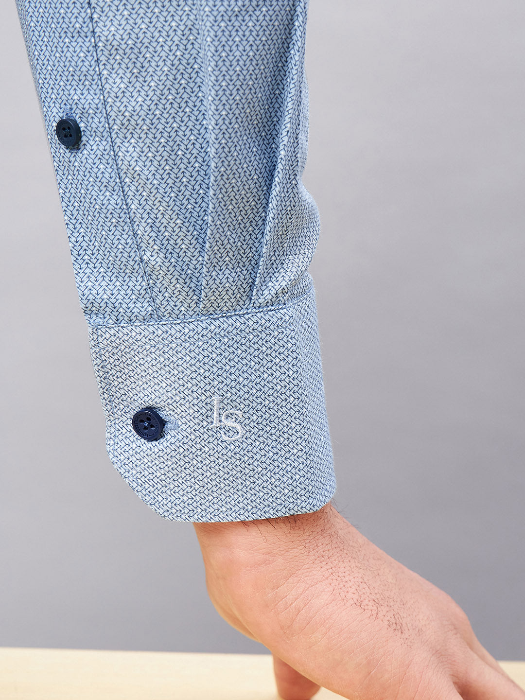 Regular Fit Formal Shirts For Men Perfectly Handfinished Collar & Cuffs