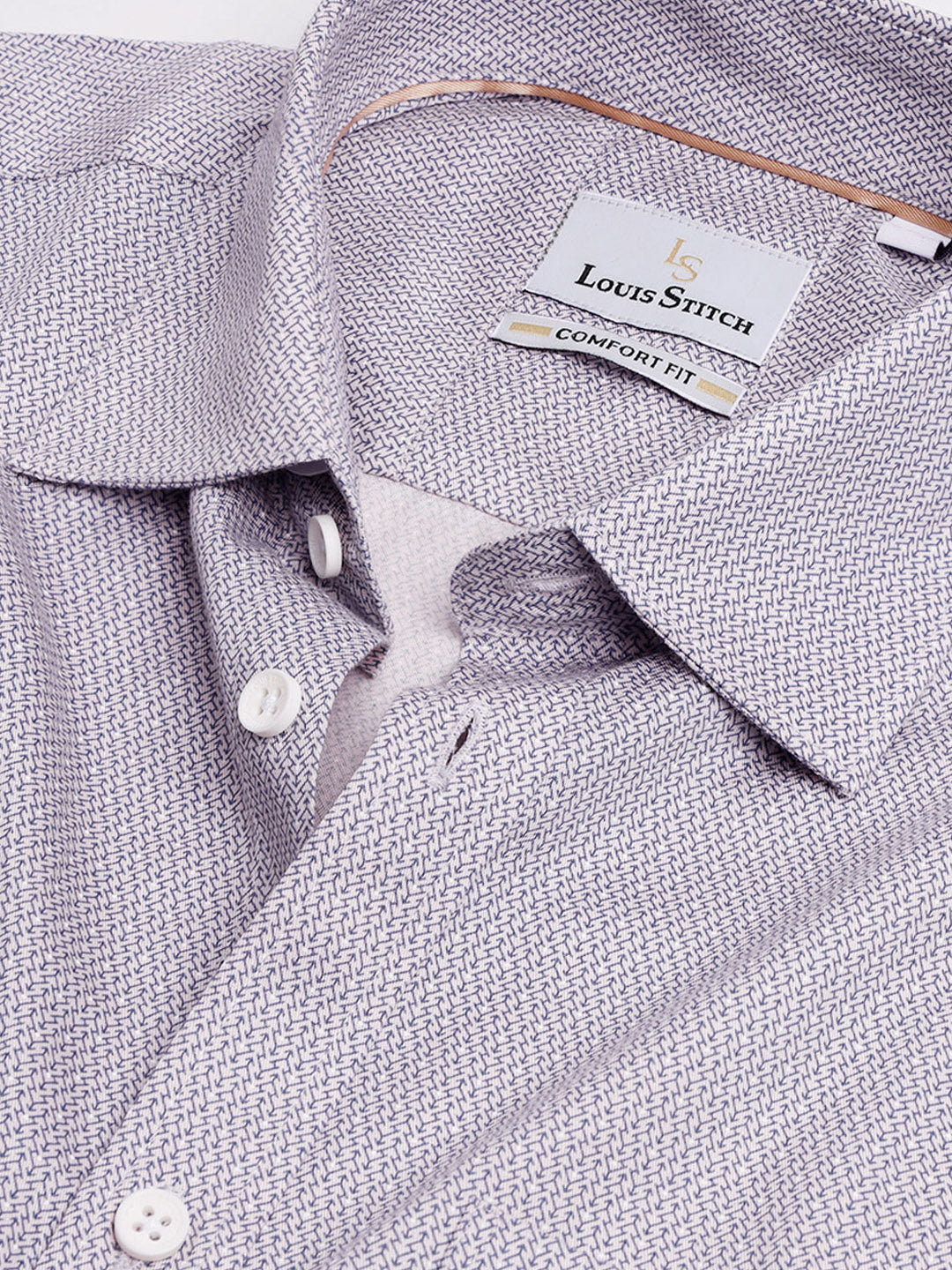 Regular Fit Formal Shirts For Men Perfectly Handfinished Collar & Cuffs